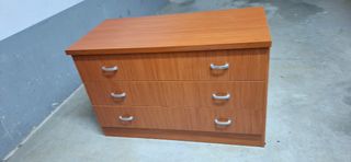 Cómoda 3 cajones - Madera marrón