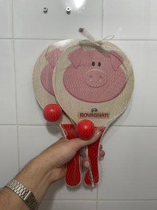 Set 2 Racchette e 2 palline Rovagnati