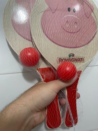 Set 2 Racchette e 2 palline Rovagnati