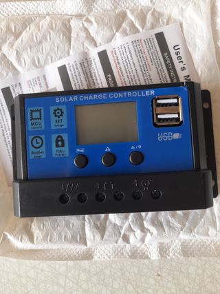 Controlador Carga Solar 60W