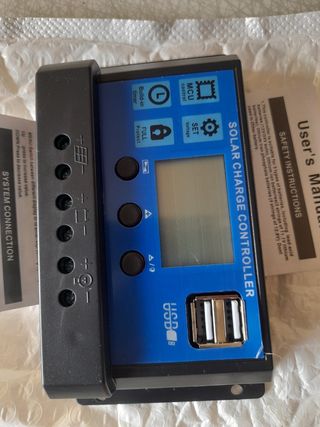 Controlador Carga Solar 60W