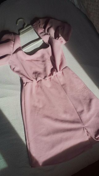 Vestido rosa mujer | talla S