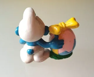 Schleich Puffo uovo Pasquale 20490  vintage Smurf