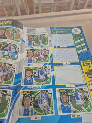 Álbum Liga 20/21 16/17 y 18/19