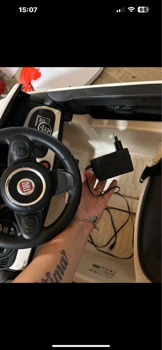 Macchina elettrica bambini Fiat 500