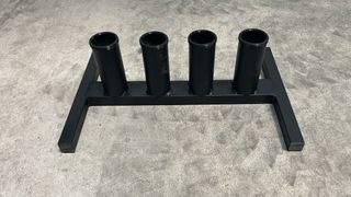 Soporte para 4 barras de 50 mm en linea