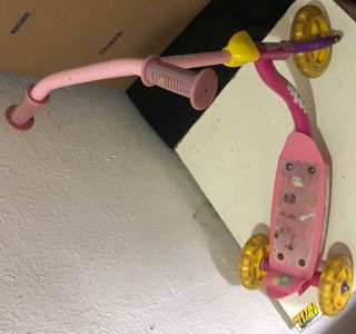Patinete infantil rosa