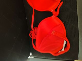 Top bikini rojo