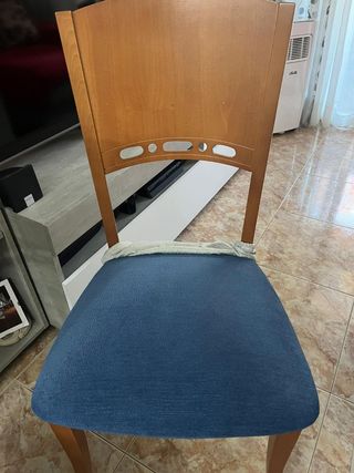 Mesa cristal extensible - madera