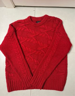 Suéter Rojo Zara - Talla M
