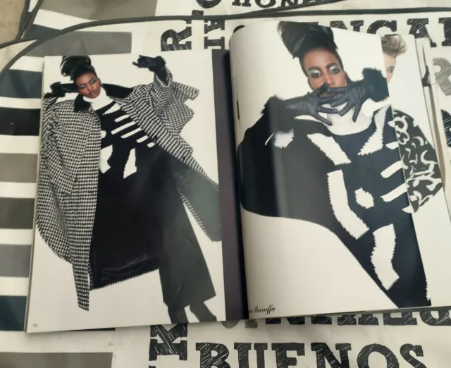 Revista Escada moda alta costura 1986