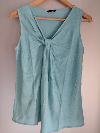 Top Massimo Dutti - Tirantes - Nudo delantero
