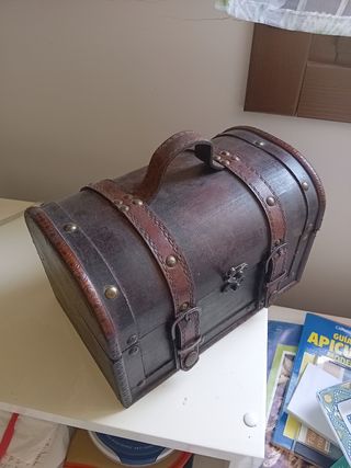 Caja madera estilo vintage