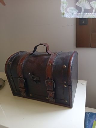 Caja madera estilo vintage