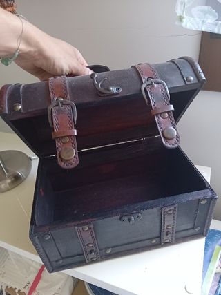 Caja madera estilo vintage