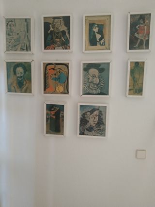 10 mini-cuadros Picasso