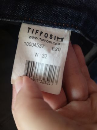 Calção Jeans Tiofosi - Azul - Desfiado