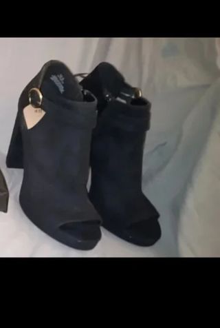 Zapato botin negro tacón talla 41