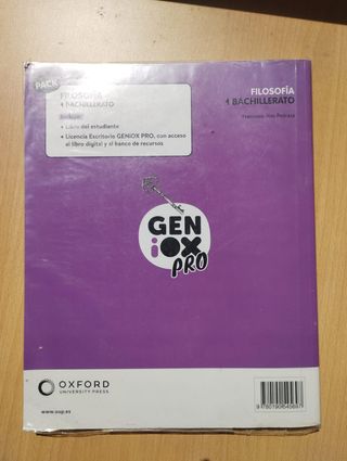 Filosofía 1º Bachillerato. Libro del estudiante...