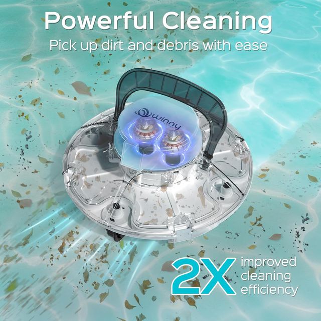 Robot Limpiafondos WINNY POOL CLEANER – NUEVO 