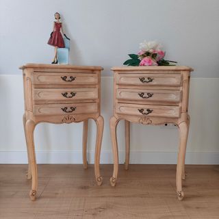 Mesillas francesas | 2 mesitas de noche