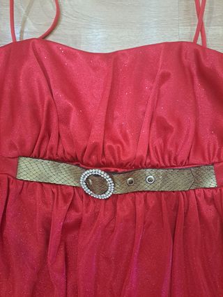 Vestido rojo fiesta