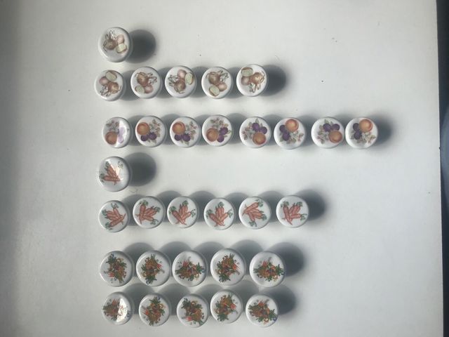 Pomos de Porcelana Variados