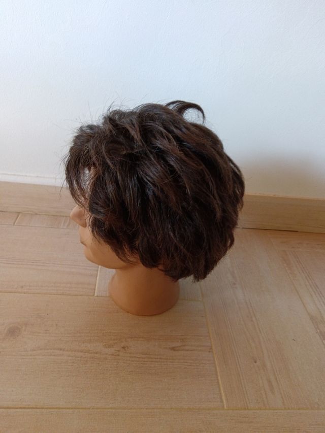 Peluca Gisela Mayer marrón