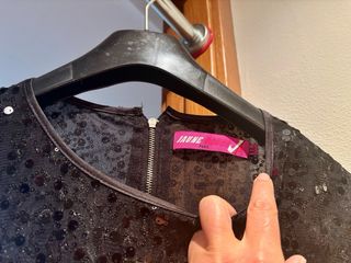 Vestido negro lentejuelas