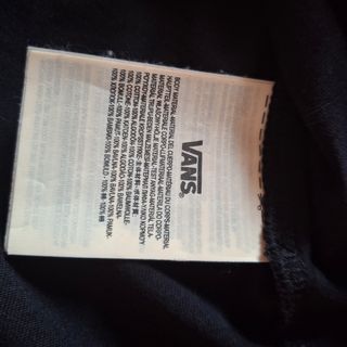 Camiseta Vans negra talla S
