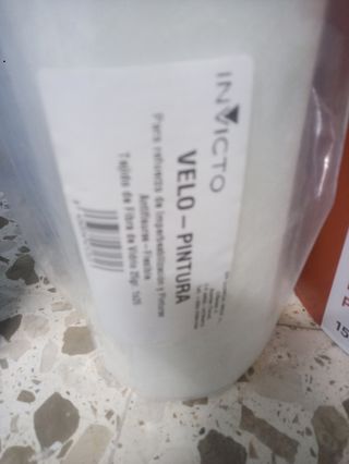 Impermeabilizante Axton y velo de fibra de vidrio