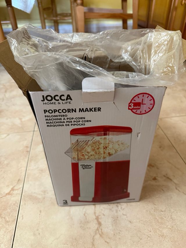 Porta popcorn vintage Jocca - Rosso