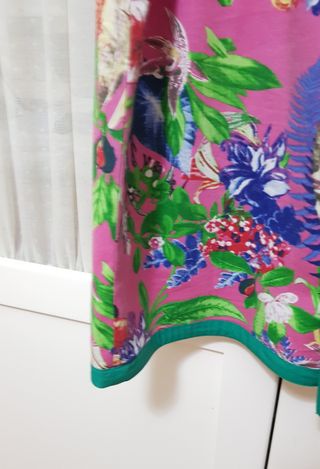 Vestido Almatrichi estampado flores - T.42