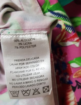 Vestido Almatrichi estampado flores - T.42