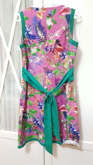 Vestido Almatrichi estampado flores - T.42