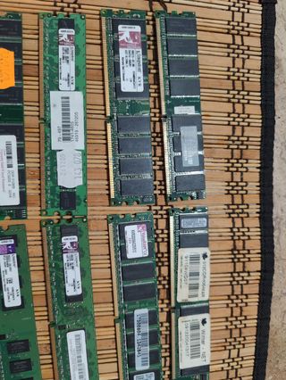 RAM DDR1/DDR2 - 10 unidades