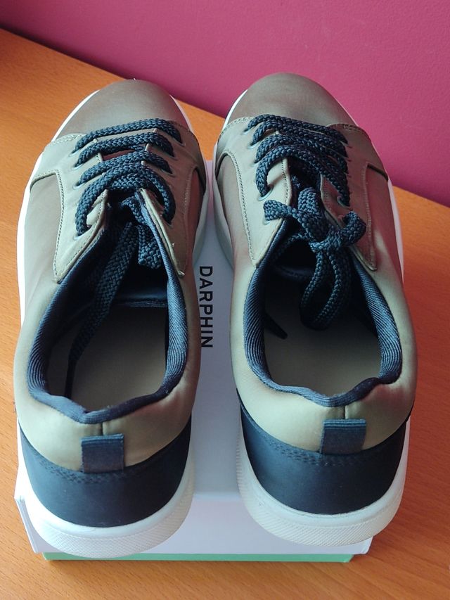 Zapatillas Stradivarius - Verde Oliva - 38