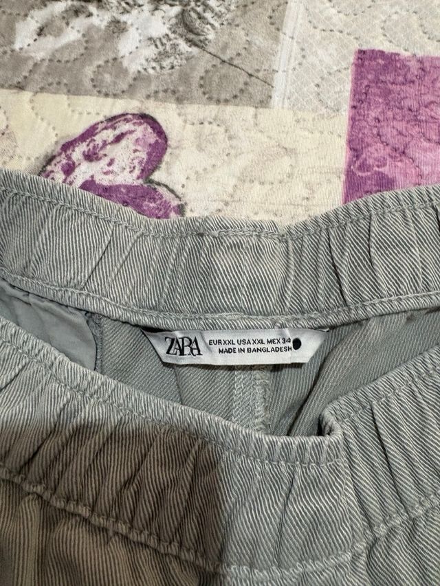 Pantalones Zara grises | Talla L