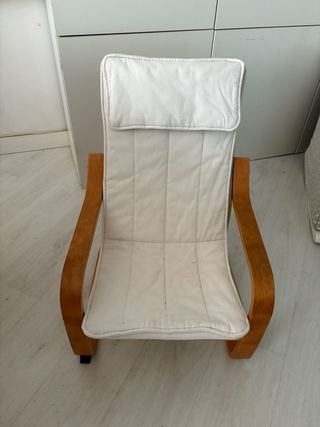 Sillón infantil IKEA Poang beige