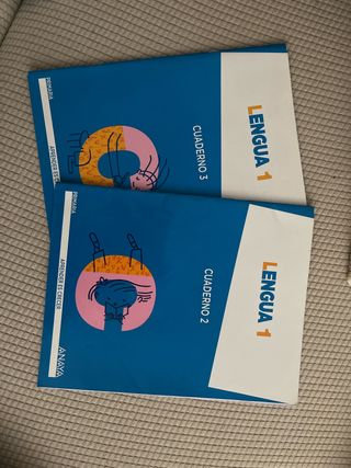 Lengua 1. Cuaderno 2.