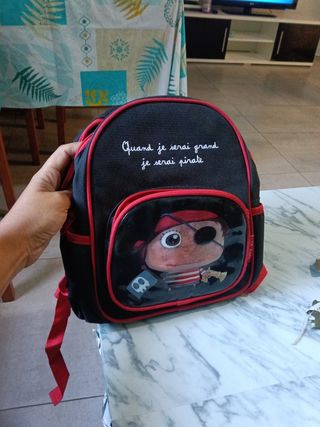 Mochila pirata infantil