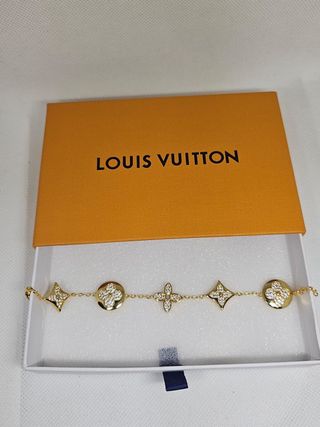 Pulsera Louis Vuitton dorada