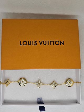 Pulsera Louis Vuitton dorada