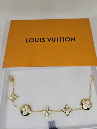 Pulsera Louis Vuitton dorada