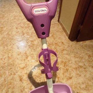 Triciclo infantil evolutivo rosa 4 en 1 