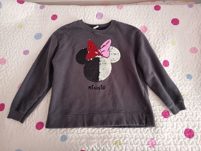 Sudadera Minnie. Talla  13-14 años