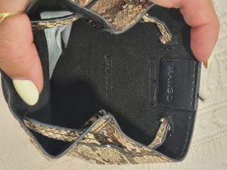 Bolso Serpiente Beige-Marrón