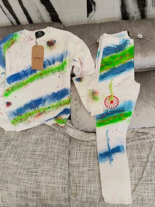 Conjunto deportivo | Azul y blanco marca intolerav