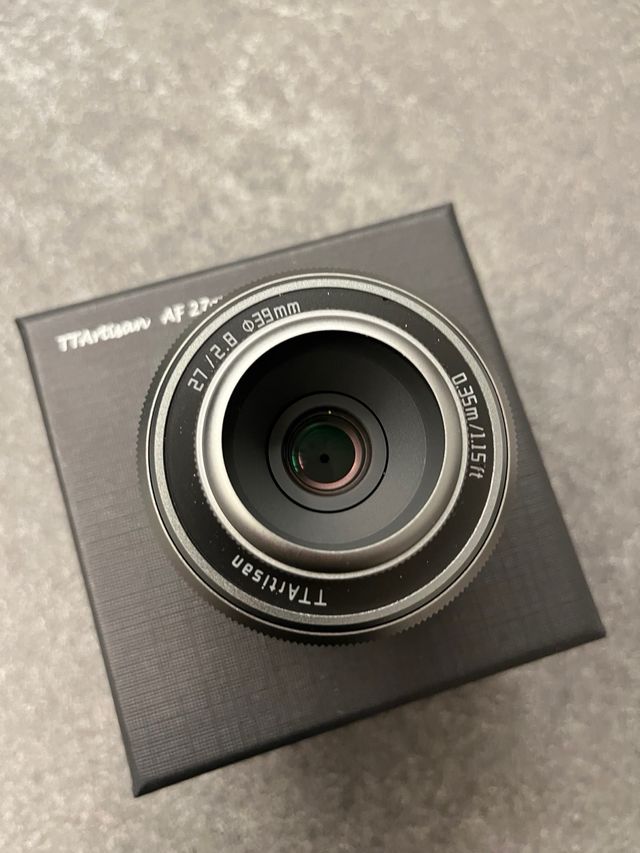 Obiettivo TTartisan 27mm F2.8 Fuji