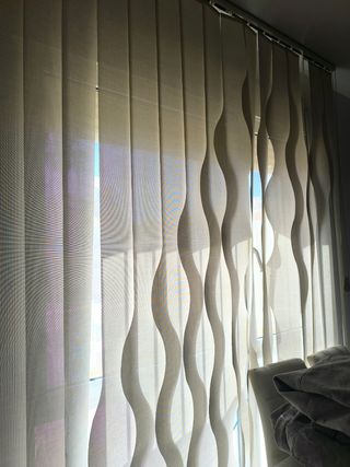 Panel japonés beige - 3 unidades